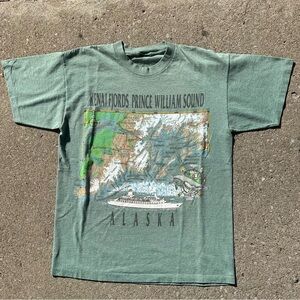 Vintage Alaska Kenai Fjord Prince William sound